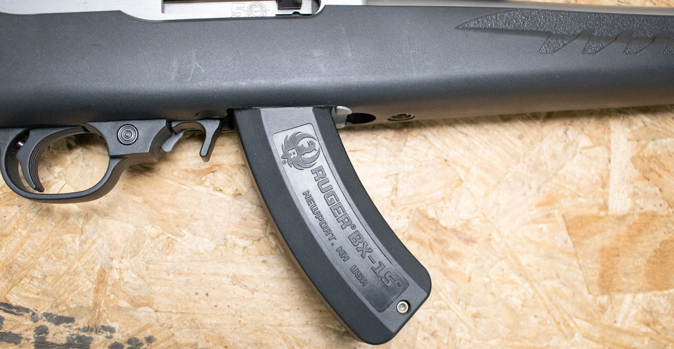 RUGER 10/22 22 LR Police Trade-In Rifle 50 Year Anniversary Edition with Scope