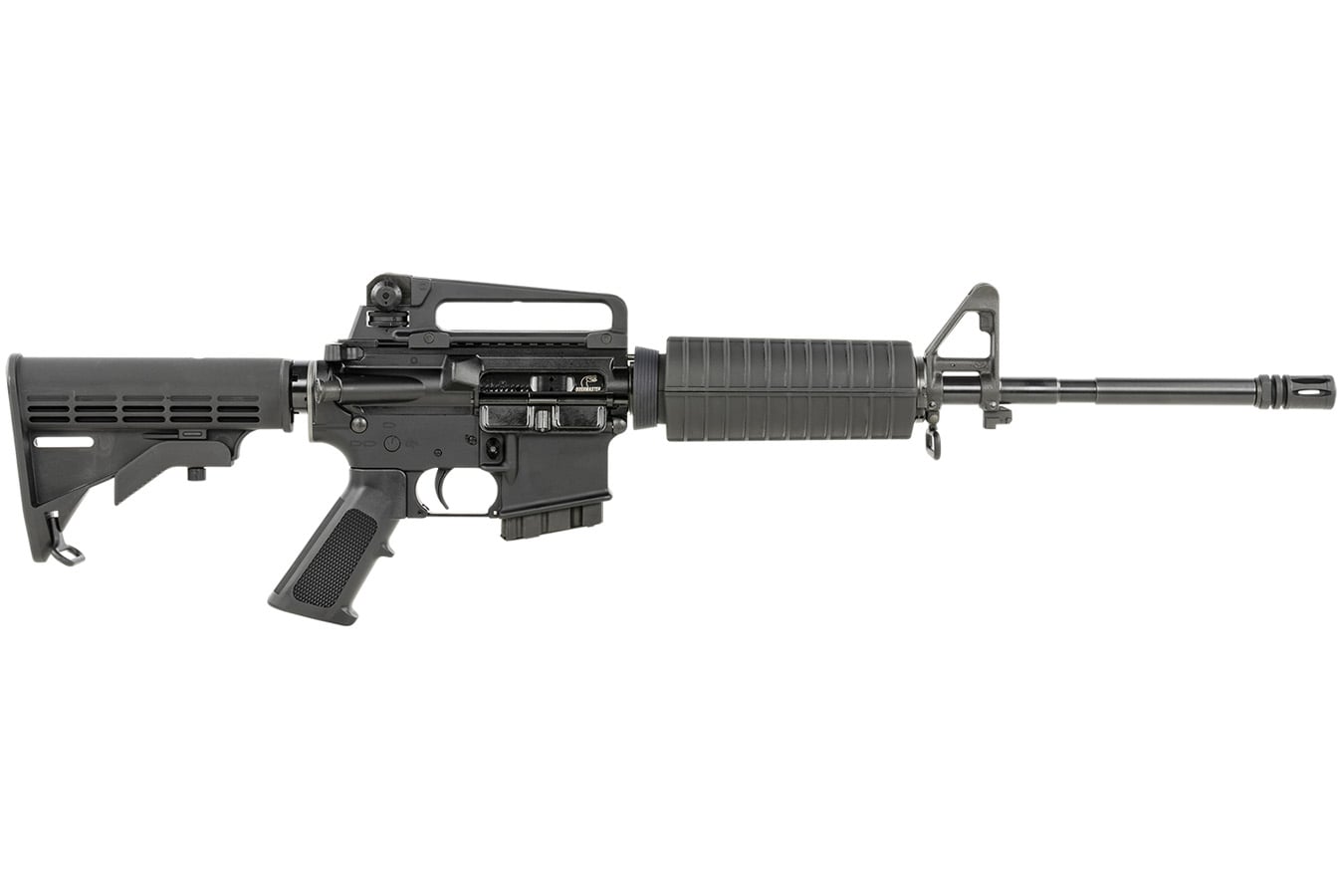 BUSHMASTER M4 Patrolman's 5.56 Nato Semi-Auto Rifle with Matte Black Finish