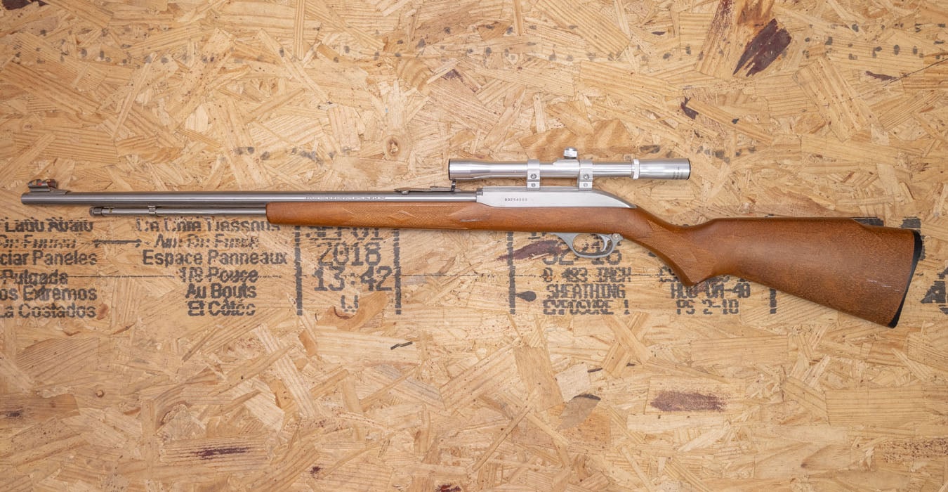 MARLIN 60 SB 22LR Police Trade-In Rifle Stainless with Scope