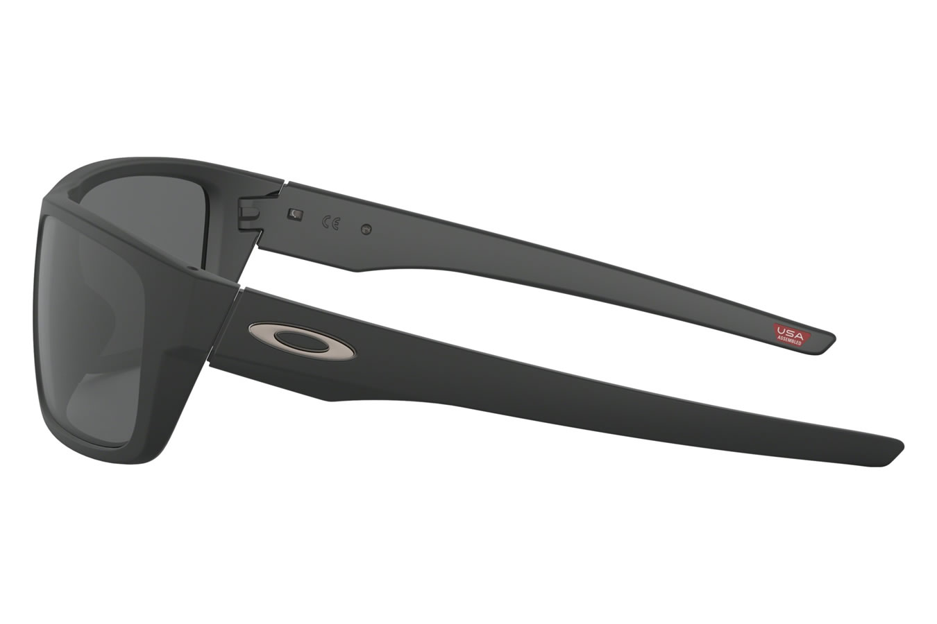 OAKLEY Drop Point with Matte Black Frame and Gray Lenses