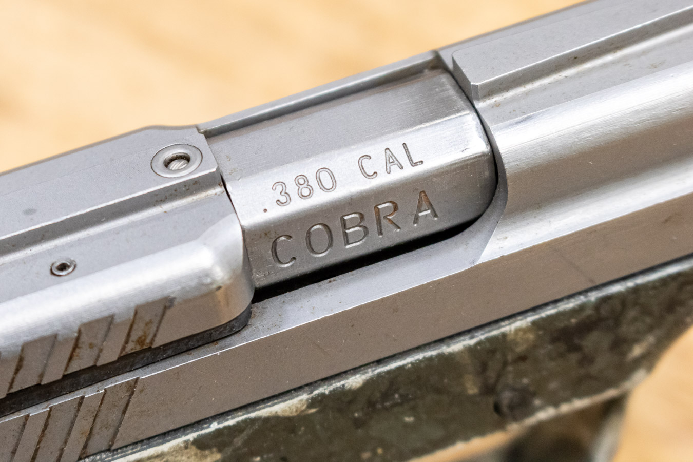 COBRA ENTERPRISE INC Patriot 380 ACP Police Trade-in Pistol (No Magazine)