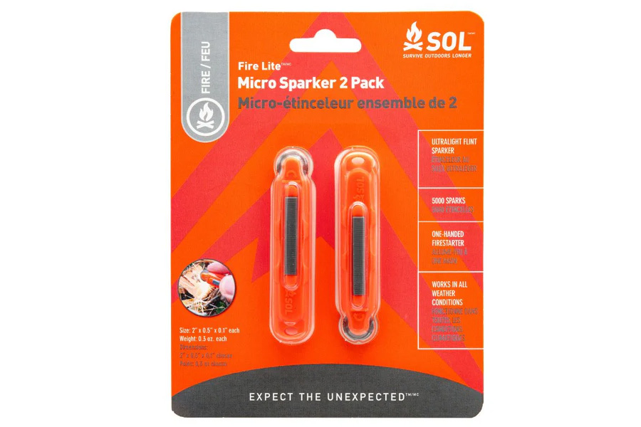 SOL Two Pack Fire Lite Micro Sparker