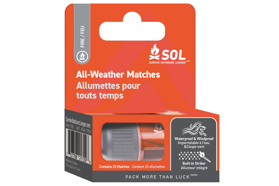 SOL 25 Count All Weather Matches