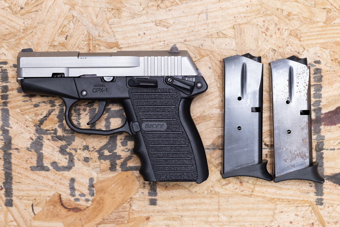SKYY CPX-1 9mm Police Trade-In Pistol Two-Tone Finish