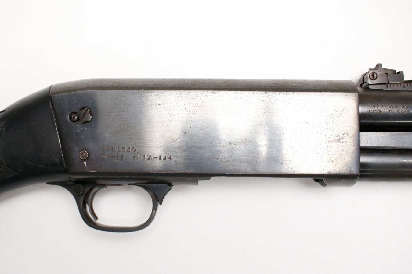 1ST MACHINE WORKS YL12-1J4 12GA Police Trade-In Pump Shotgun