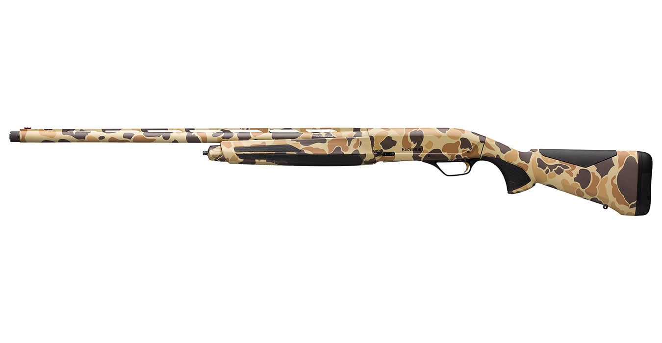 BROWNING FIREARMS Maxus II 12 Gauge Semi-Auto Shotgun with 28 Inch Barrel and Vintage Tan Camo Finish