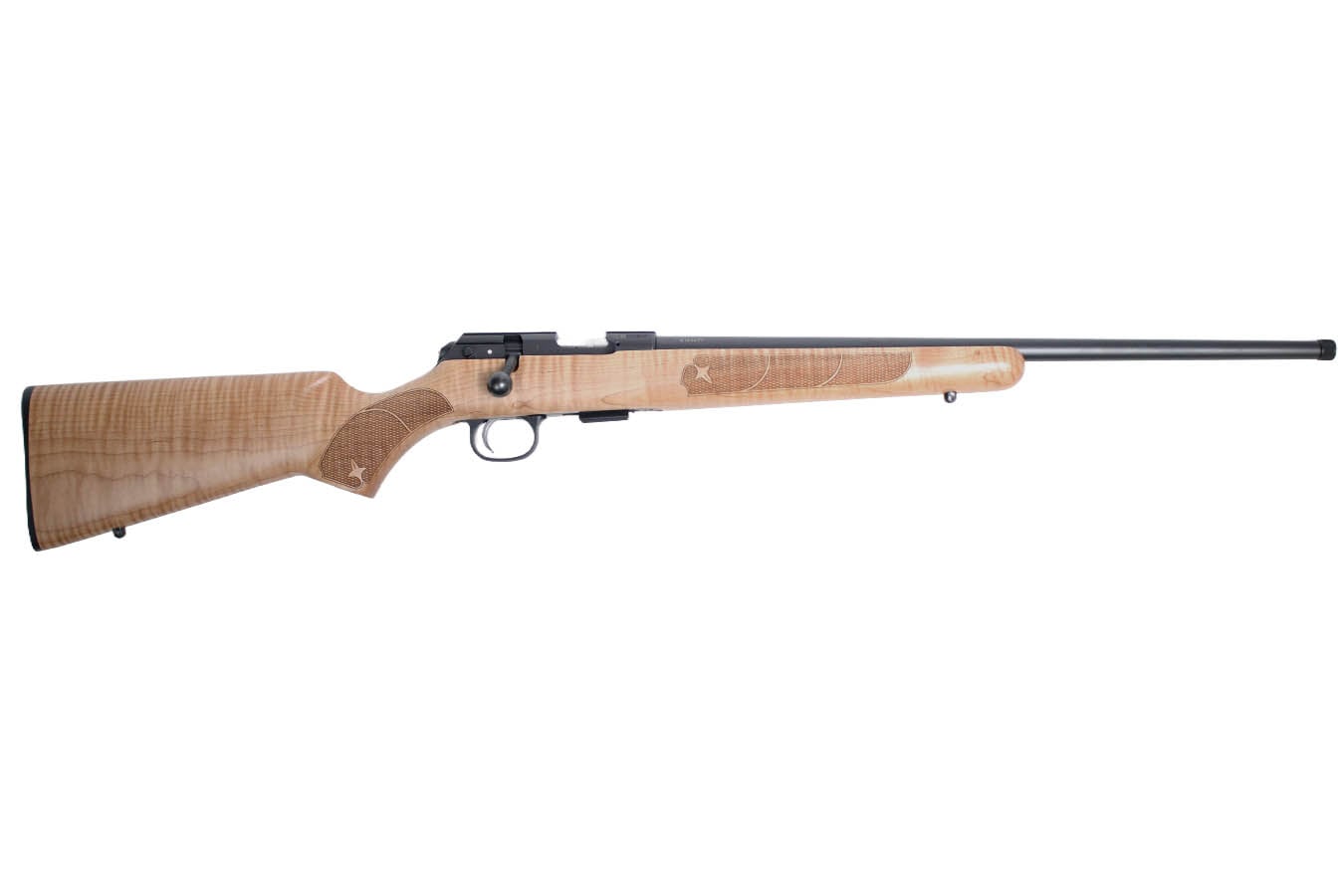 CZ 457 American 22LR Bolt-Action Rifle with AAAA Maple Stock and Threaded Barrel