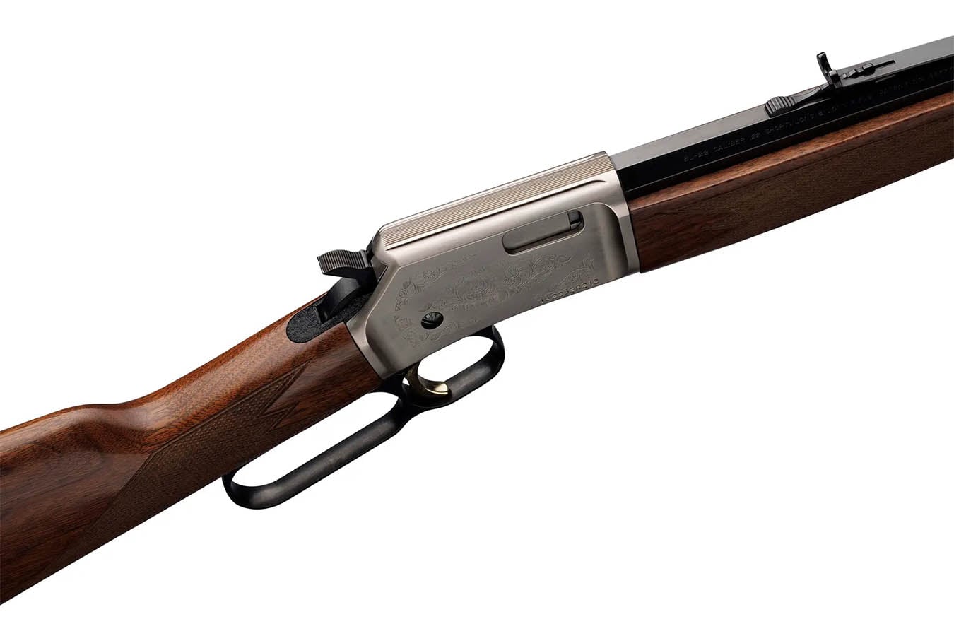 Browning BL-22 Field 22 S/L/LR Lever-Action Riflr with Grade II Walnut Stock and Octagon Barrel