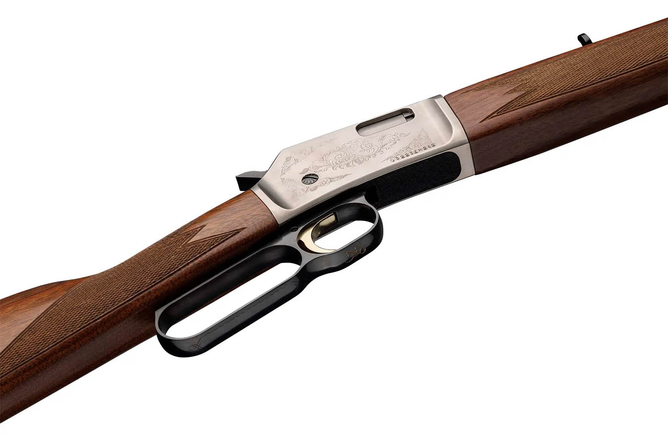 Browning BL-22 Field 22 S/L/LR Lever-Action Riflr with Grade II Walnut Stock and Octagon Barrel