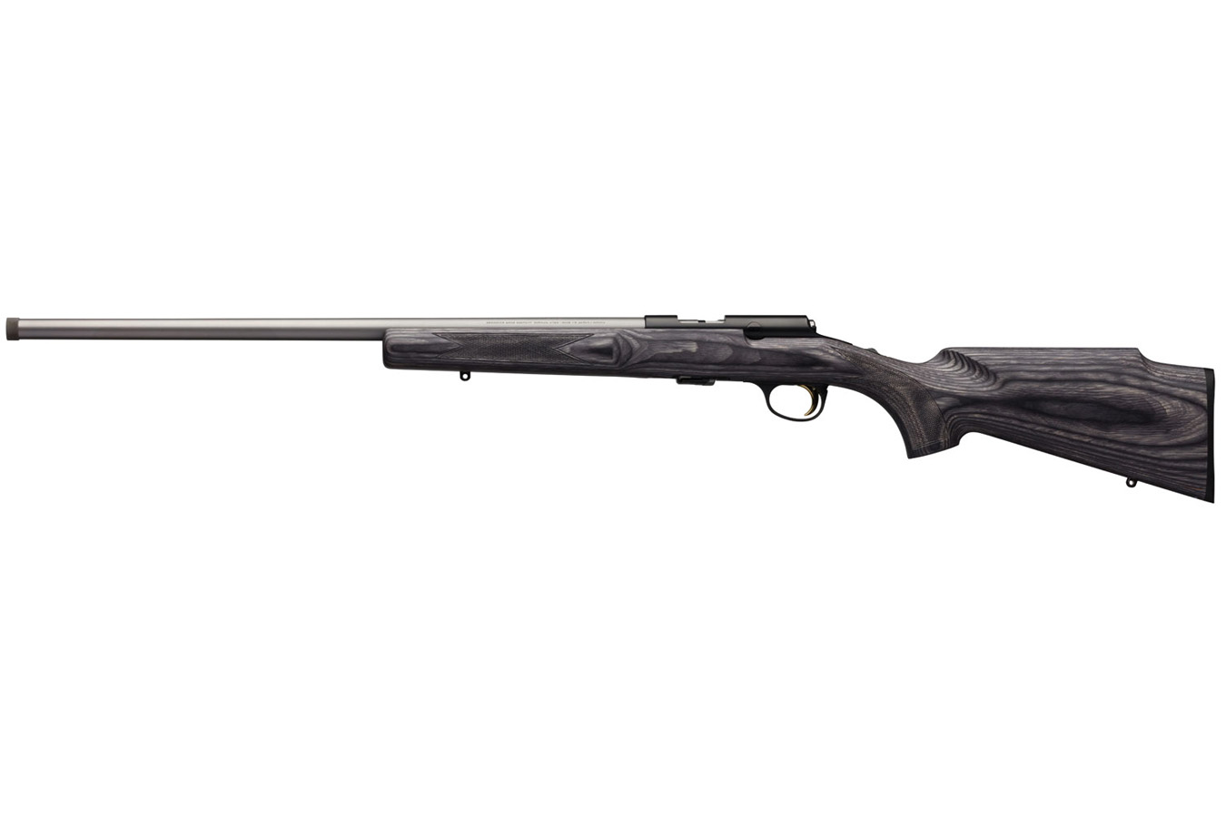 BROWNING FIREARMS T-Bolt Varmint 22 Long Rifle Bolt-Action Rifle with Satin Gray Laminate Stock