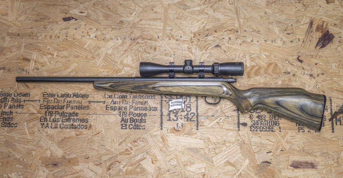 SAVAGE MARK II 22LR Police Trade-In Rifle with Riflescope