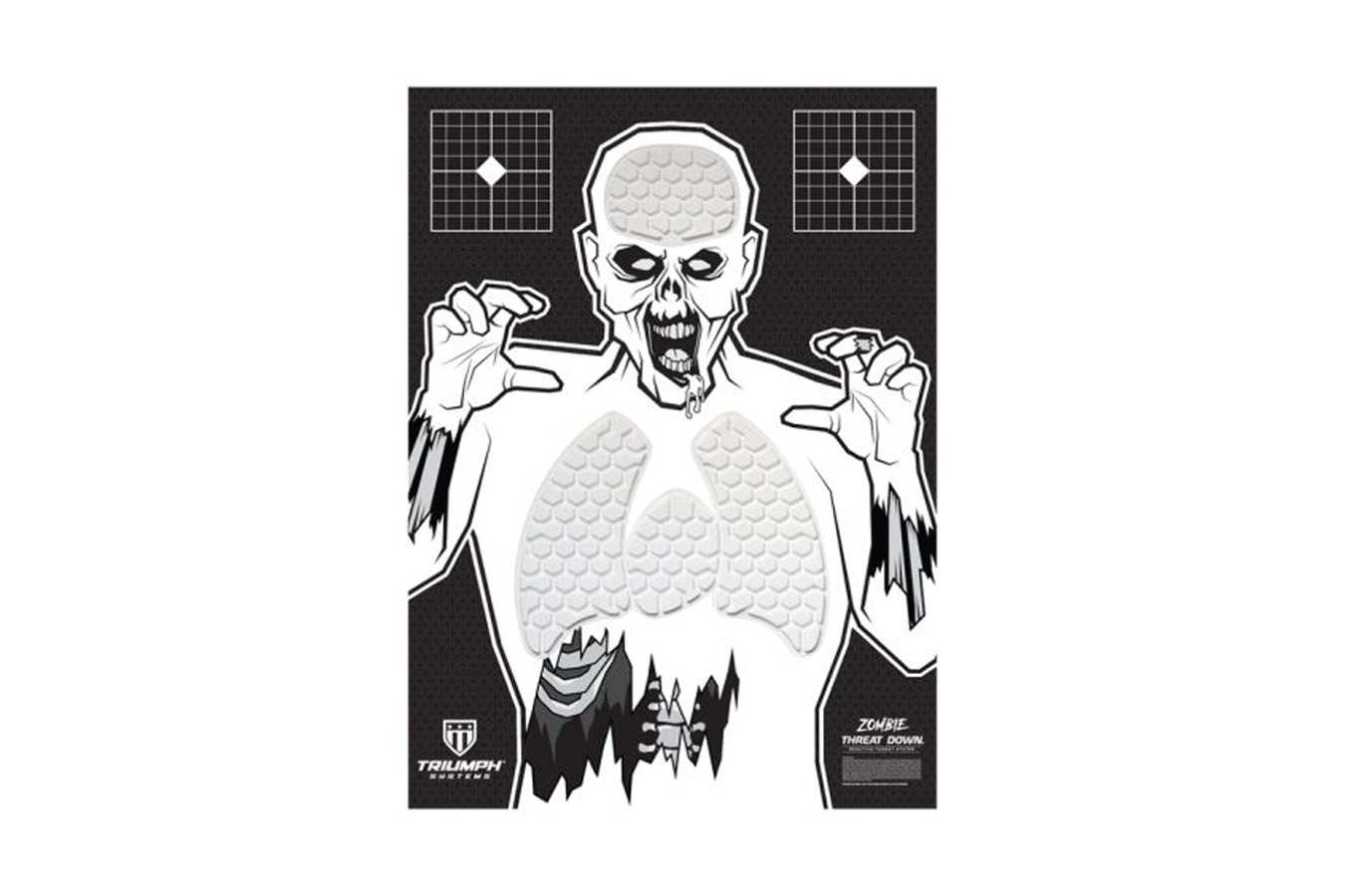TRIUMPH SYSTEMS Threat Down Zombie Reactive Target