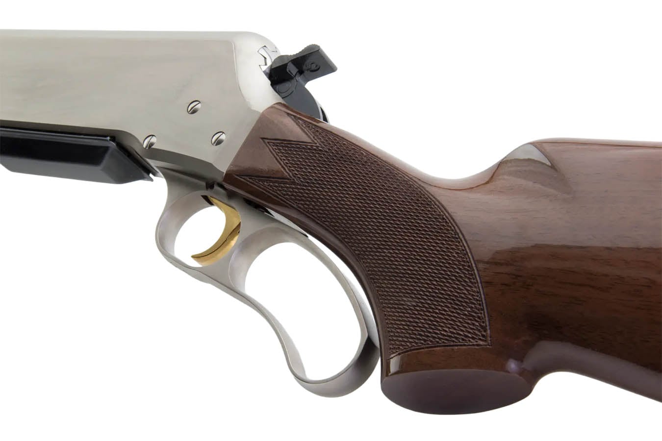 Browning BLR Lightweight 308 Win Lever-Action Rifle with Satin Nickel Finish
