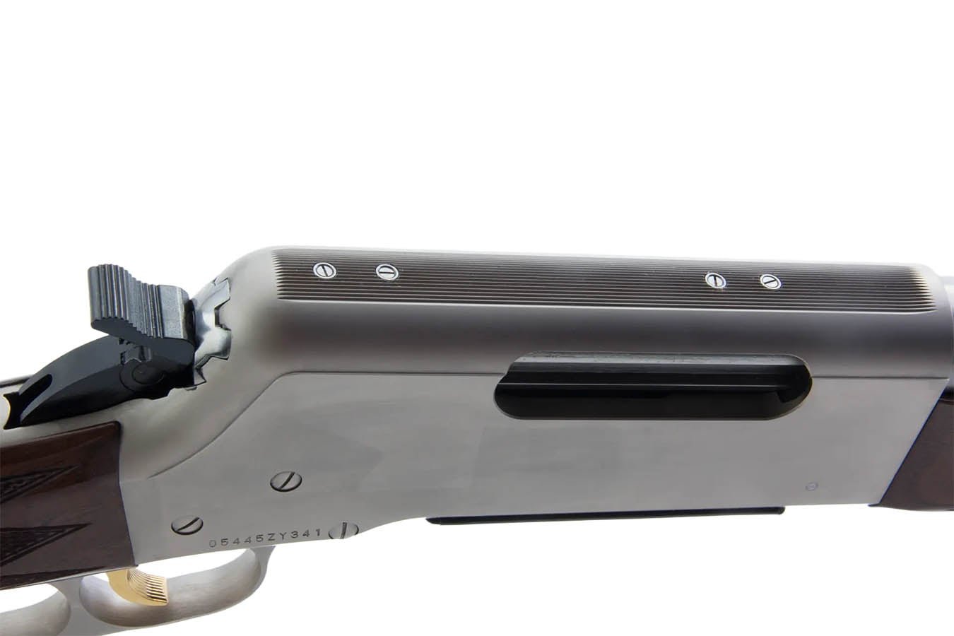BROWNING FIREARMS BLR Lightweight Stainless 30-06 Springfield Lever-Action Rifle with Satin Nickel Finish