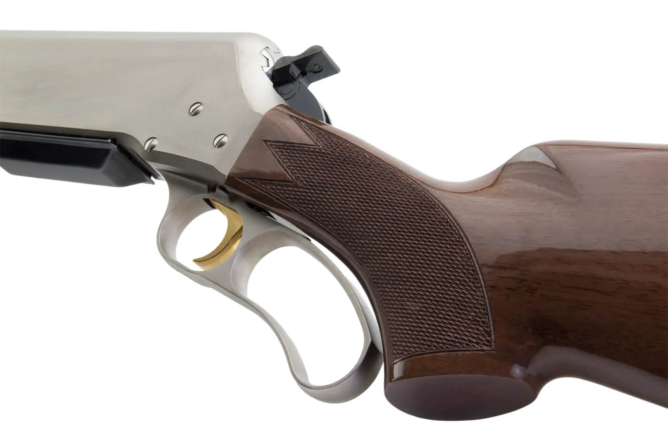 BROWNING FIREARMS BLR Lightweight Stainless 300 Win Mag Lever-Action Rifle with Curved Grip