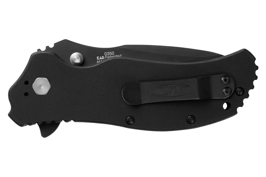 ZERO TOLERANCE Onion Assist Folding Pocket Knife with S30V Black Blade