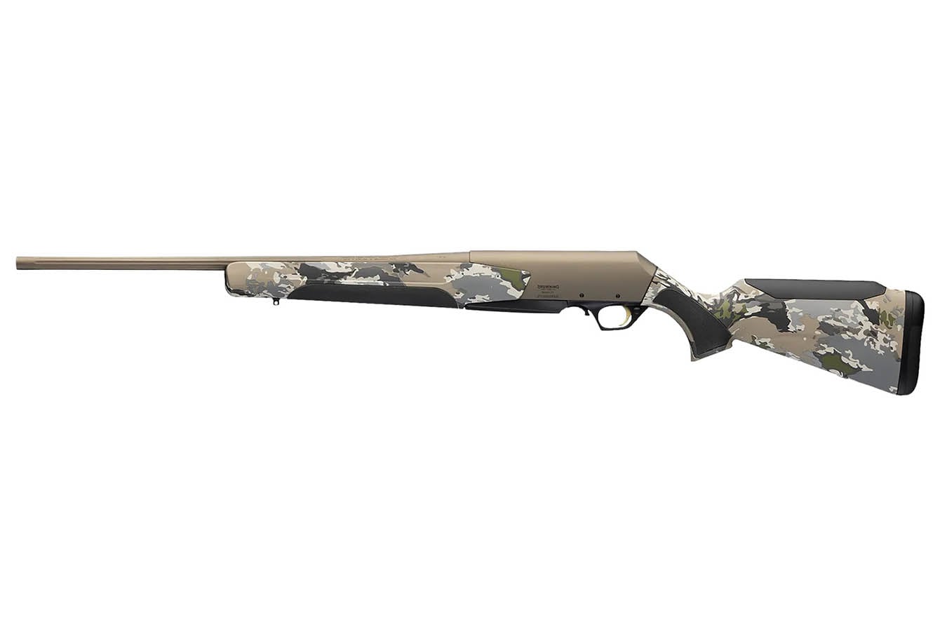BROWNING FIREARMS BAR MK4 Speed 308 Win Semi-Auto Rifle with OVIX Camo Stock and Smoked Bronze Cerakote Finish