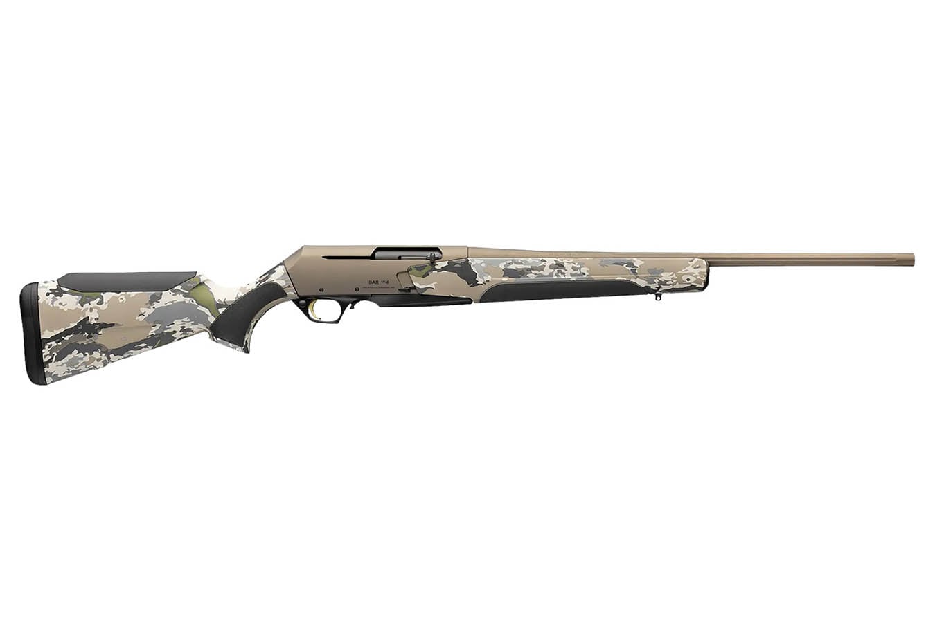 BROWNING FIREARMS BAR MK4 Speed 308 Win Semi-Auto Rifle with OVIX Camo Stock and Smoked Bronze Cerakote Finish