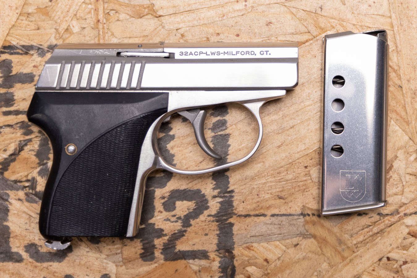 SEECAMP LWS-32 32 ACP Police Trade-In Pistol Stainless Steel