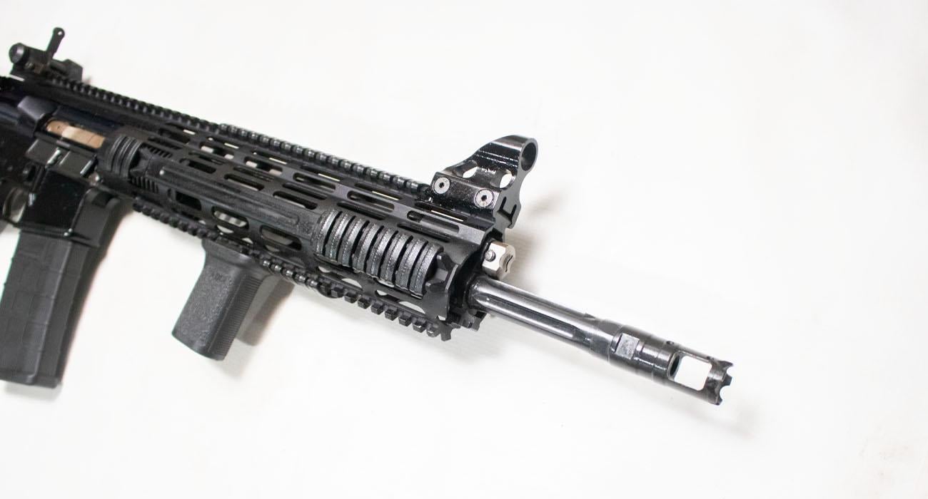 Poway Pd Rifles POF P-15 5.56mm Police Trade-In Semi-Auto Rifle with Foregrip ...
