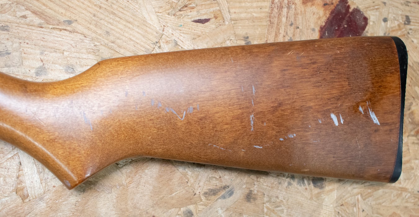 MARLIN 60W 22LR Police Trade-In Rifle with Gold Trigger and Medallion