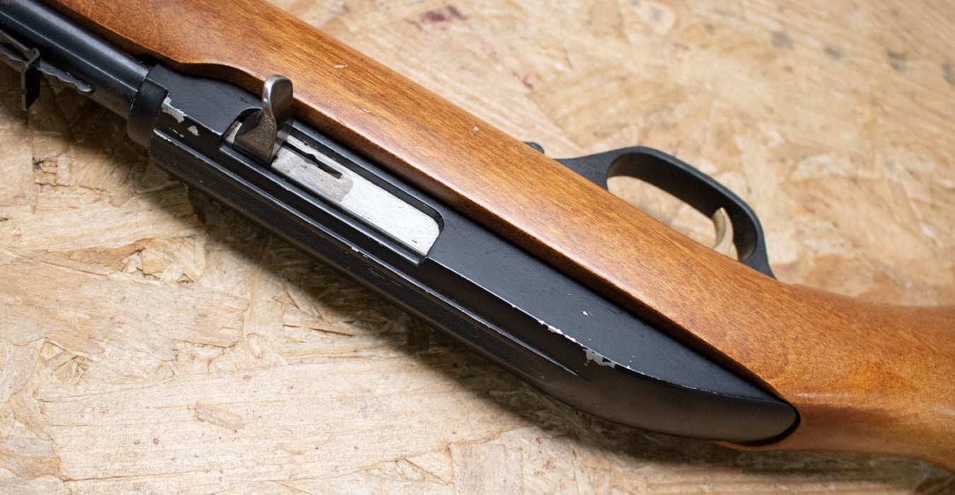 MARLIN 60W 22LR Police Trade-In Rifle with Gold Trigger and Medallion