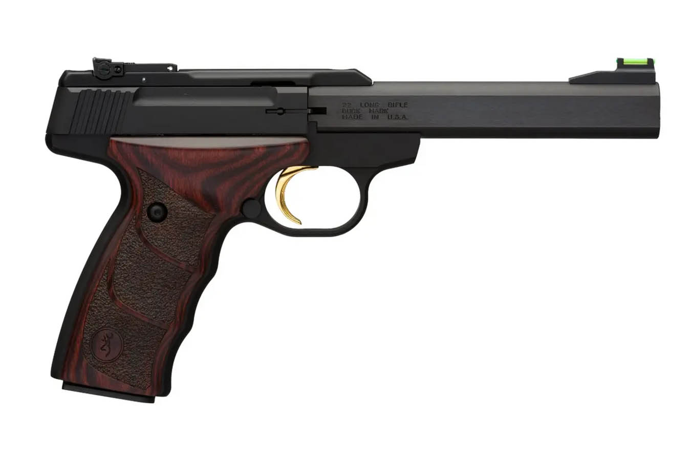 BROWNING FIREARMS Buck Mark Plus Rosewood UDX 22LR Pistol (California Compliant)