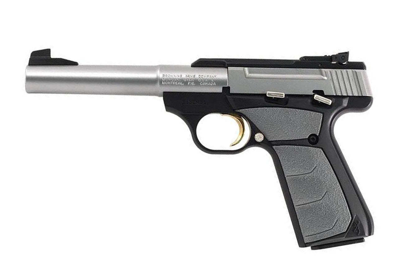 Browning Buck Mark Camper Stainless UFX 22LR Rimfire Pistol