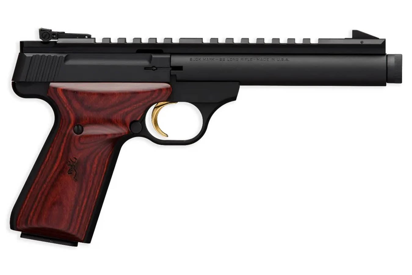 Browning Buck Mark 22LR Field Target Suppressor Ready Rimfire Pistol