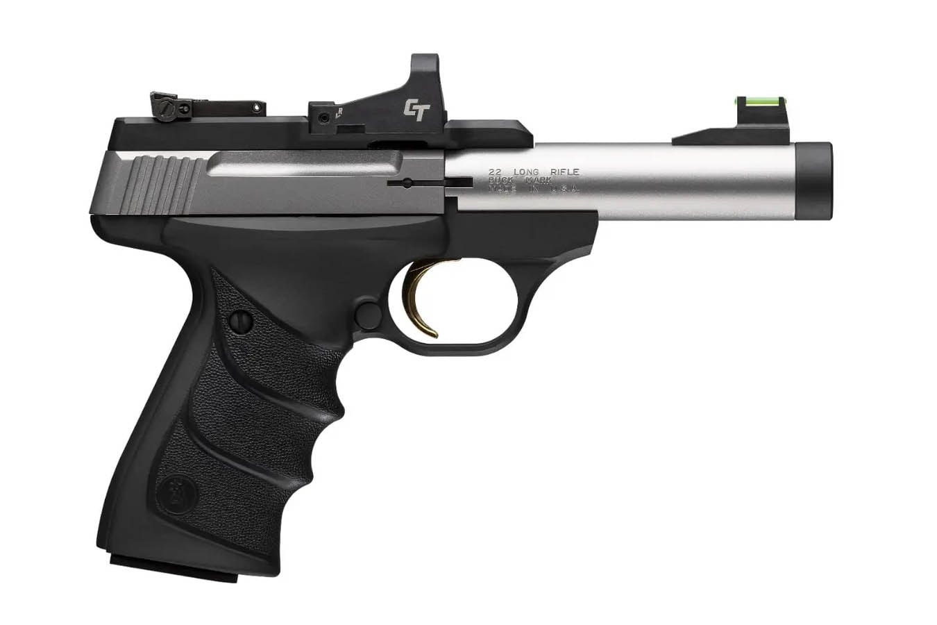 Browning Buck Mark Micro Bull SR 22LR Semi-Auto Pistol with Crimson Trace Red Dot
