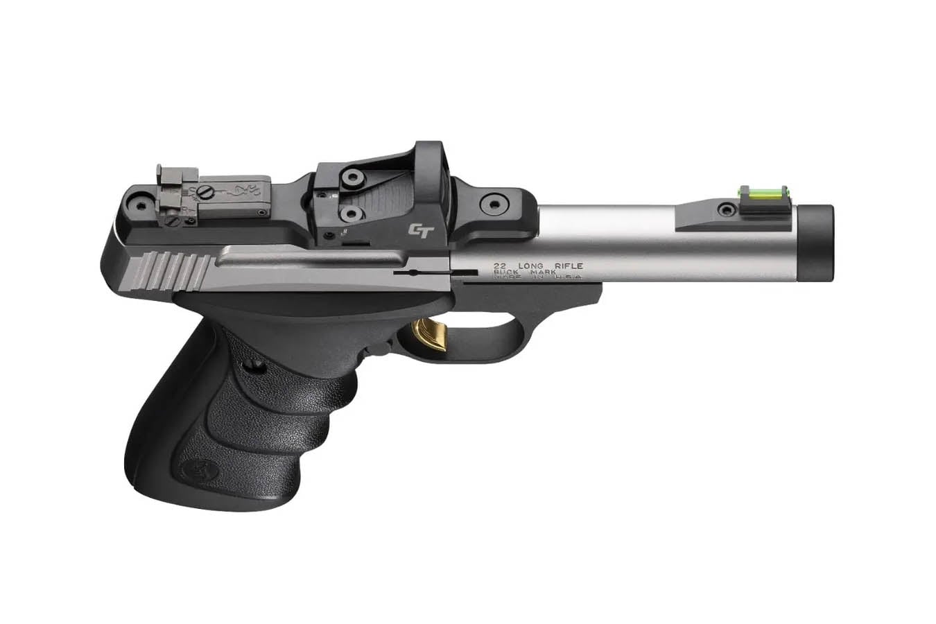 Browning Buck Mark Micro Bull SR 22LR Semi-Auto Pistol with Crimson Trace Red Dot