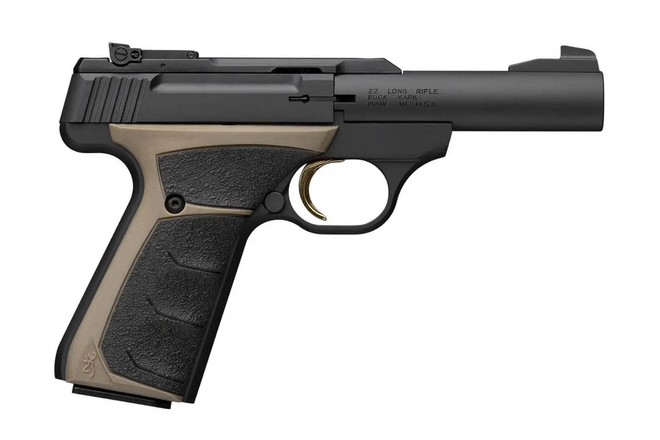 Browning Buck Mark Micro Bull 22 LR Semi-Auto Pistol with FDE Grips