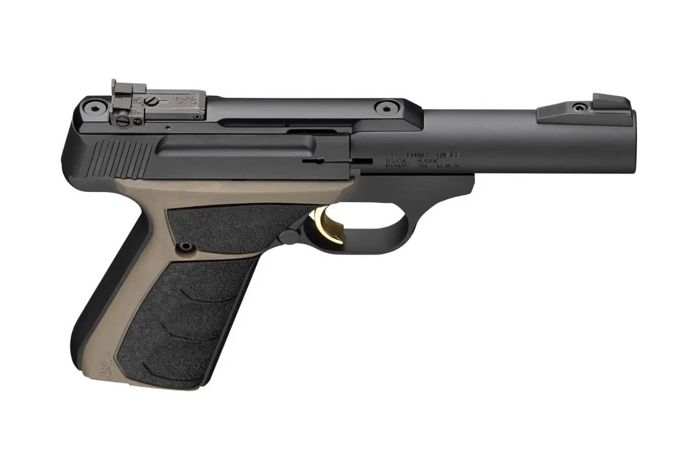 Browning Buck Mark Micro Bull 22 LR Semi-Auto Pistol with FDE Grips