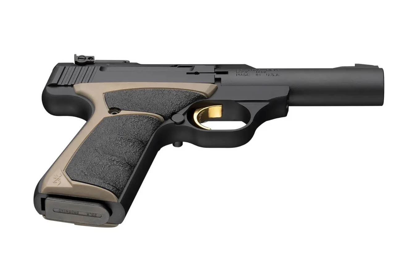 Browning Buck Mark Micro Bull 22 LR Semi-Auto Pistol with FDE Grips