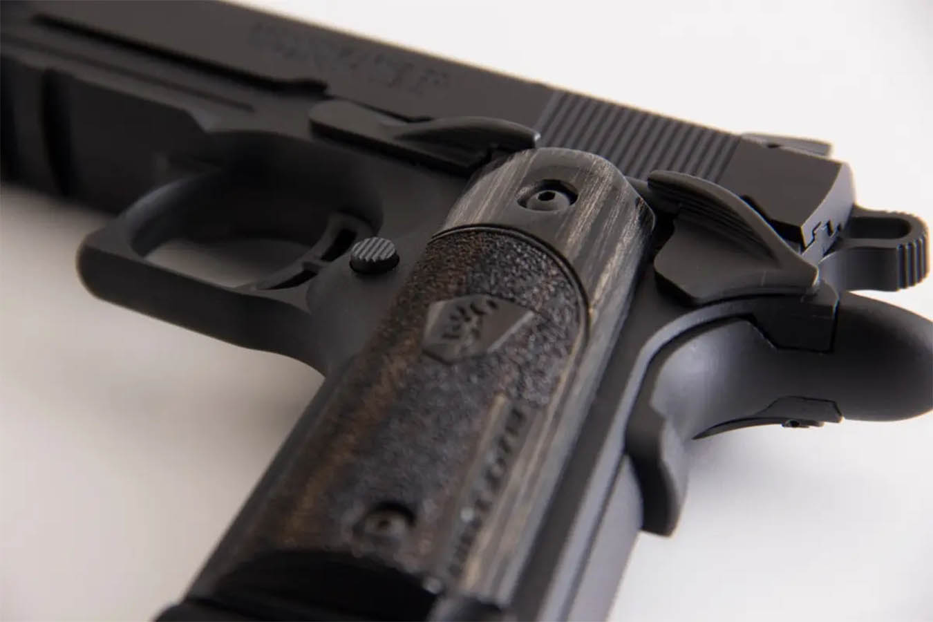 BROWNING FIREARMS 1911-22 Black Label 22LR Full-Size Rimfire Pistol with Rail