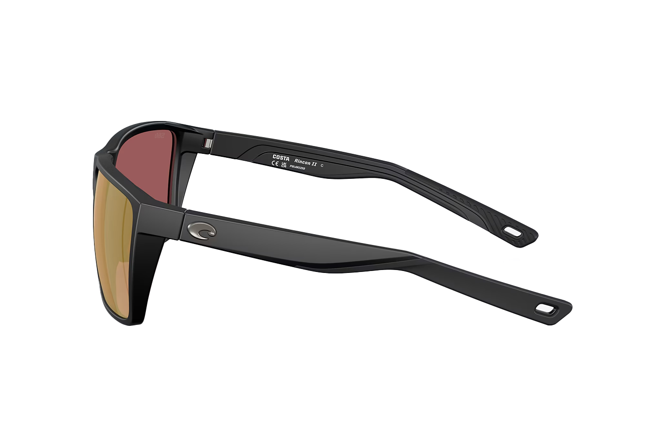 Costa Del Mar RIncon II Matte Black Frame with Gold Mirror Lenses ...