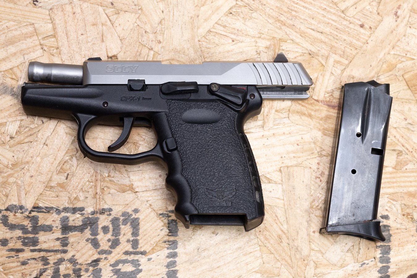 SCCY CPX-1 9mm Police Trade-In Pistol with Two-Tone Finish