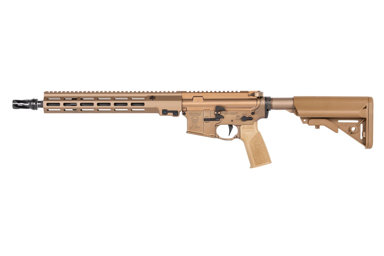 Geissele Super Duty Mod1 5.56 NATO Semi-Auto Rifle with 13.9 Inch Pinned and Welded Barrel