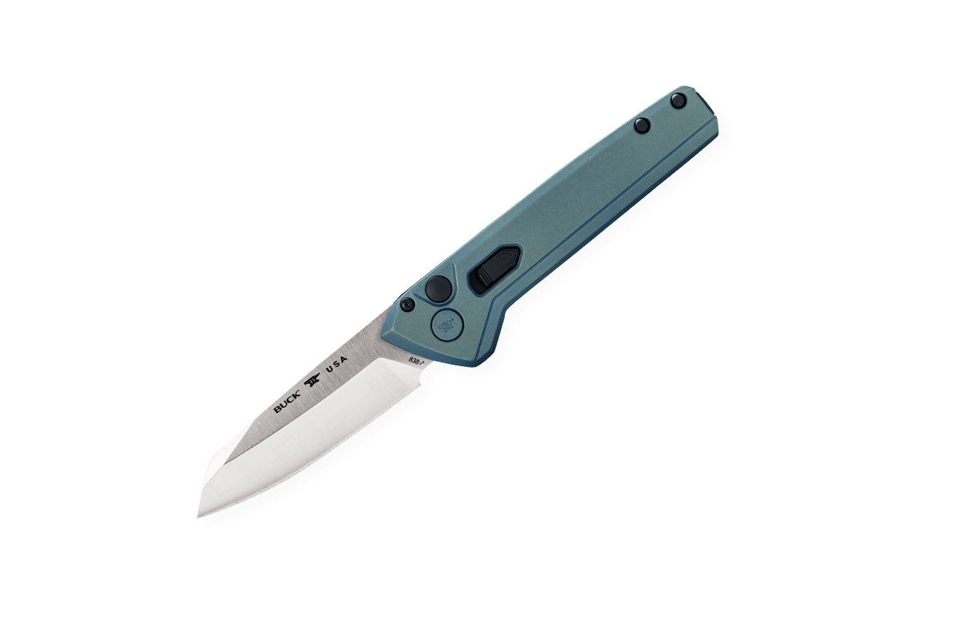 BUCK KNIVES 838 Wharncliffe Deploy Auto Knife Blue