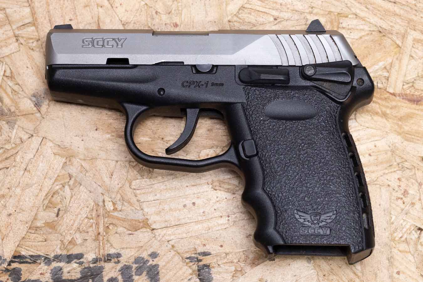 SCCY CPX-1 9mm Police Trade-In Pistol (Magazine Not Included)