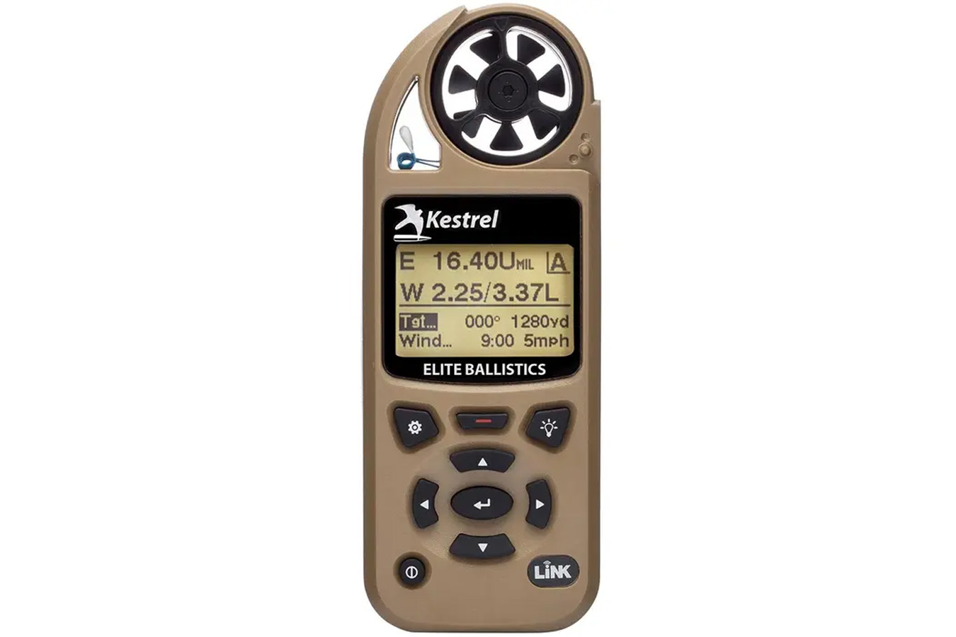 Kestrel 5700 Elite Weather Meter AA Link Connectivity Tan
