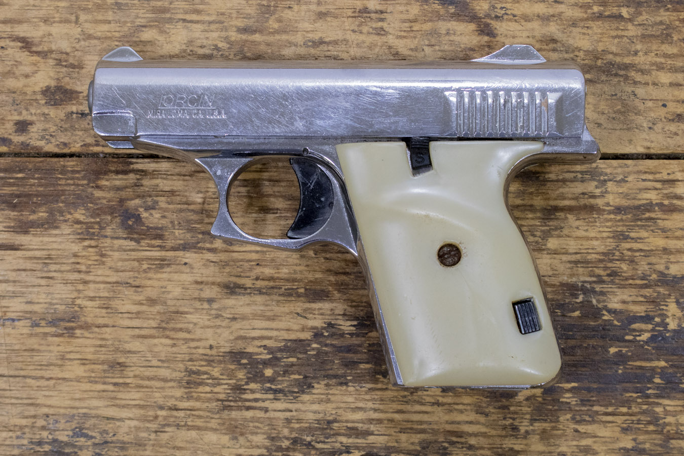 LORCIN L22 22LR Police Trade-In Pistol (Magazine Not Included)