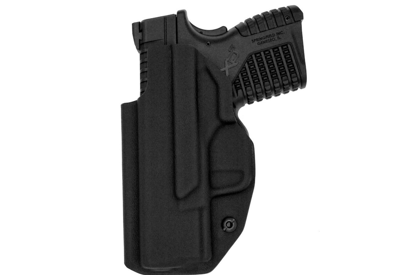 thumbnail image 2 of Custom Kydex Paddle Holster For Springfield XDS – Right Handed, Black, By Shaver Holsters 2 of 6