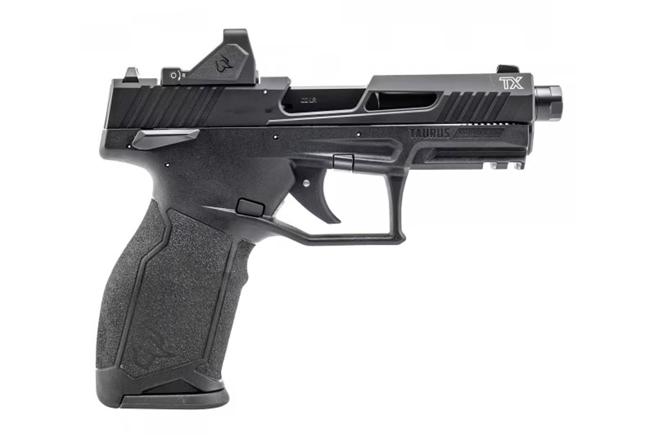 TAURUS TX22 Gen 2 T.O.R.O. 22LR Optic Ready Pistol with Viridian RFX-11 Green Dot Optic