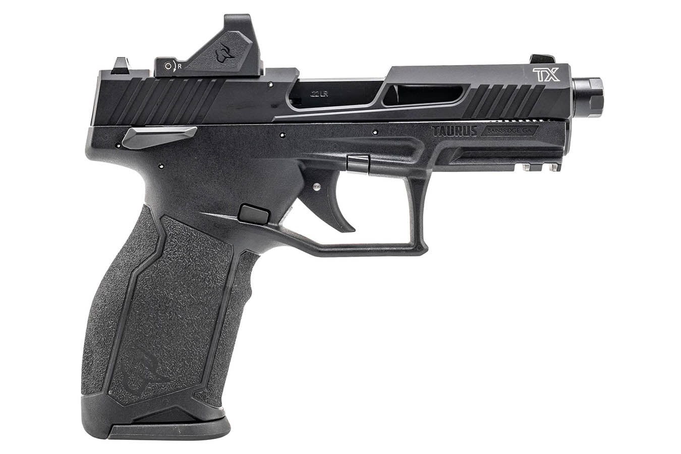 TAURUS TX22 22LR Semi-Auto Pistol with Viridian RFX-11 Green Dot