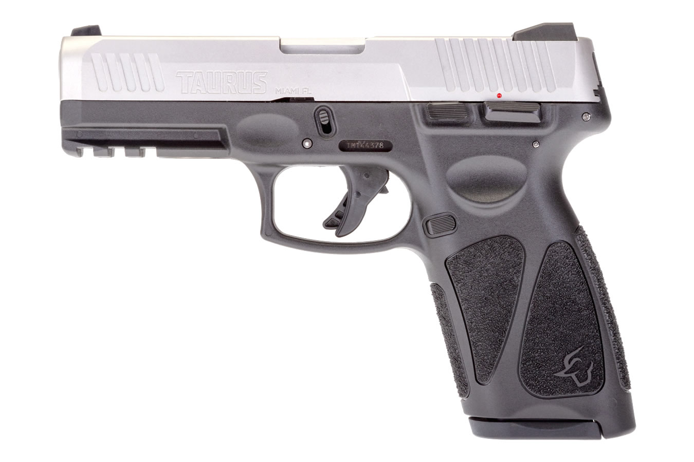TAURUS G3 9mm Striker-Fired Pistol with Gray Frame and Matte Stainless Slide