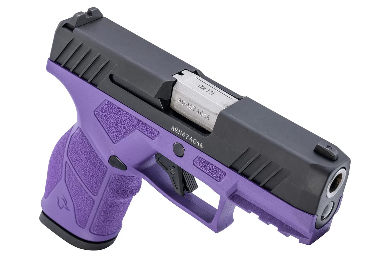 TAURUS GX2 9mm Pistol with Dark Purple Frame and Black Slide