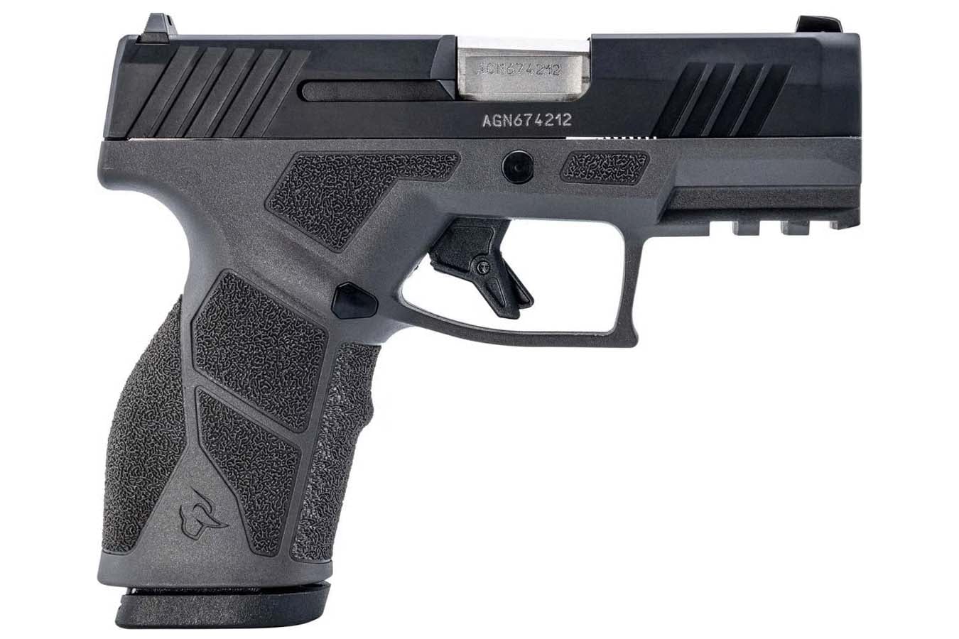 TAURUS GX2 9mm Compact Pistol with Gray Frame and Black Slide