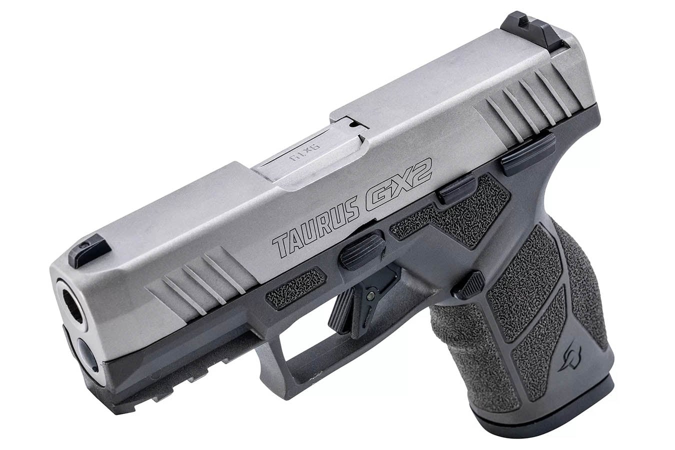 Taurus GX2 9mm Semi-Auto Pistol with Stainless Slide and Gray Frame