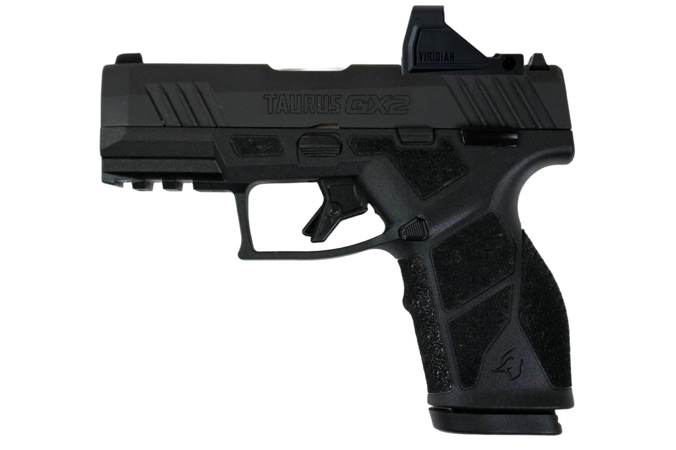 TAURUS TX2 T.O.R.O. Compact 9mm Semi-Auto Pistol with Viridian RFX-11 Green Dot Sight